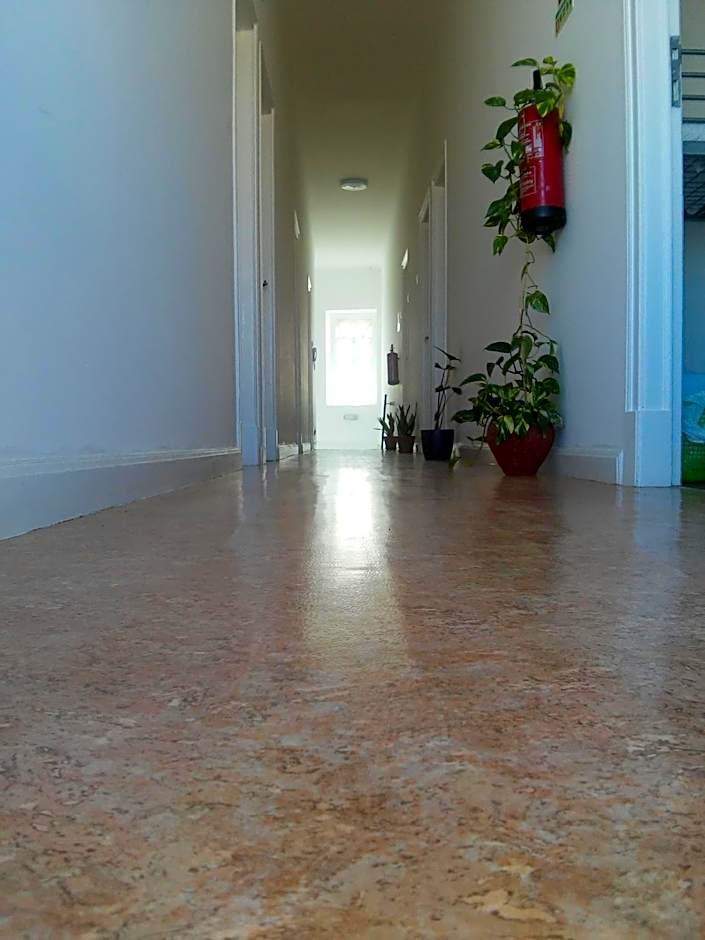 Etagenbett im gemischten Schlafsaal